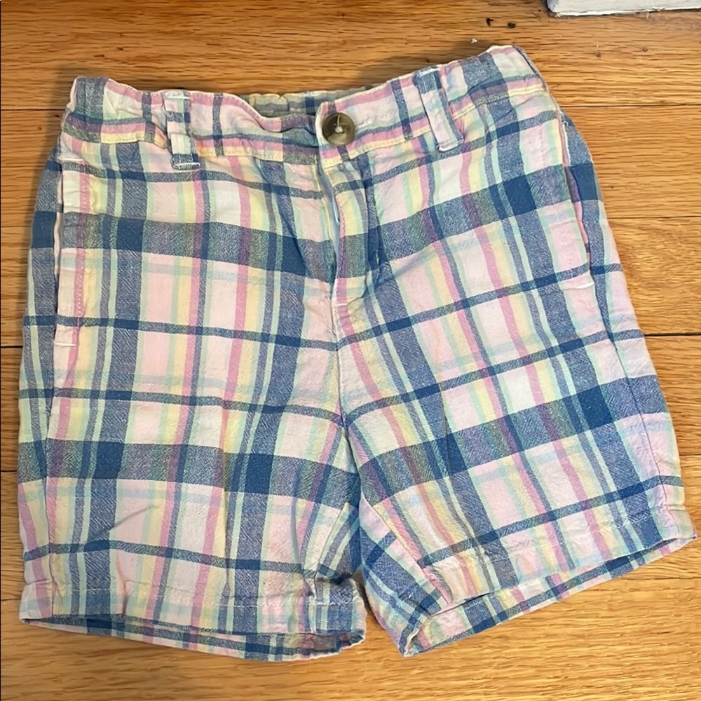 Plaid boys Shorts